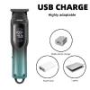 DALING 2300 New professional hair clipper USB fast charging LED LCD display bald hair clipper oil hair Application Scenario